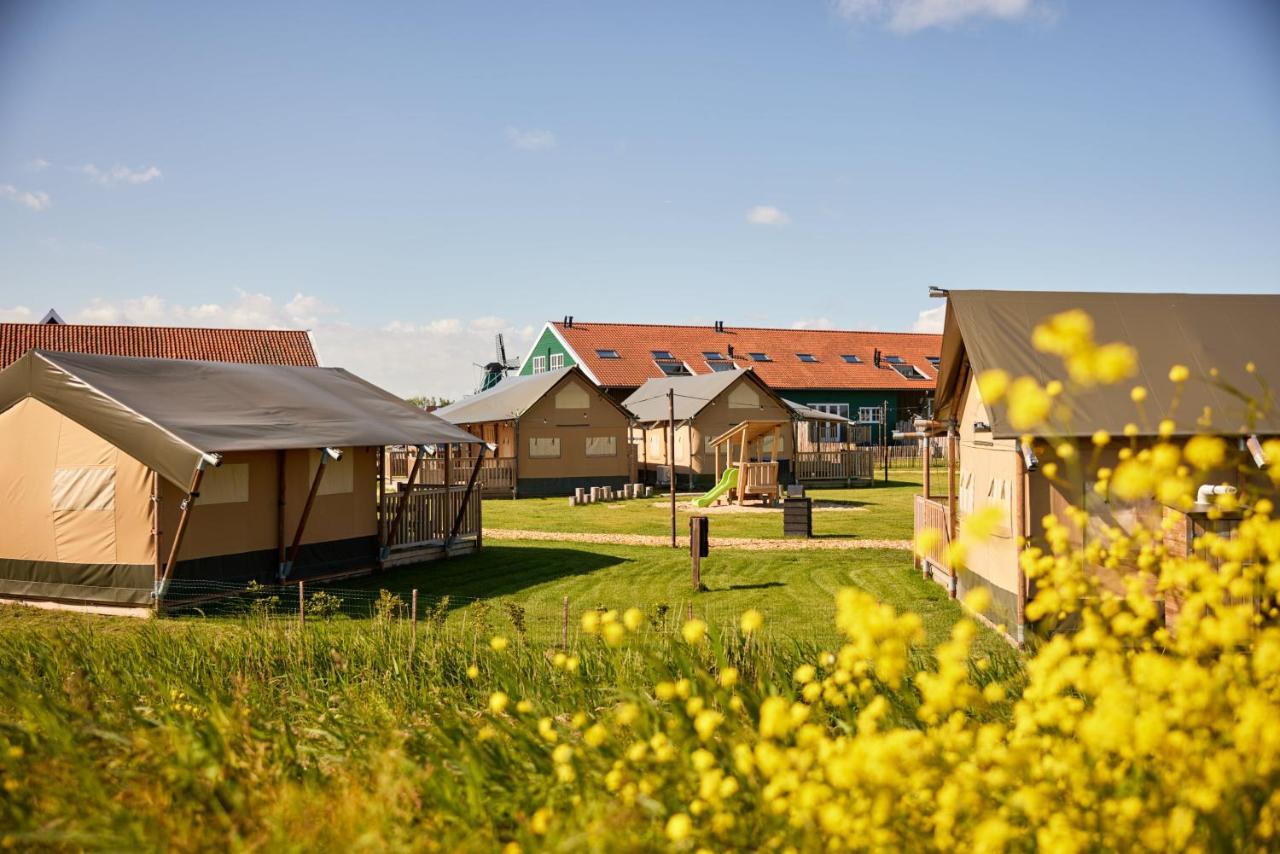 Dutchen Erfgoedpark De Hoop Glamping 호텔 Uitgeest 외부 사진