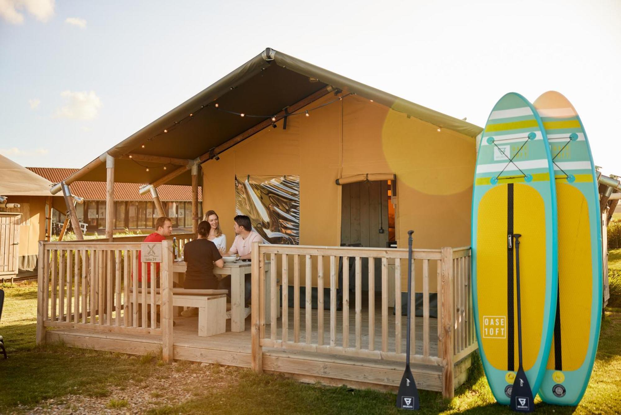 Dutchen Erfgoedpark De Hoop Glamping 호텔 Uitgeest 외부 사진