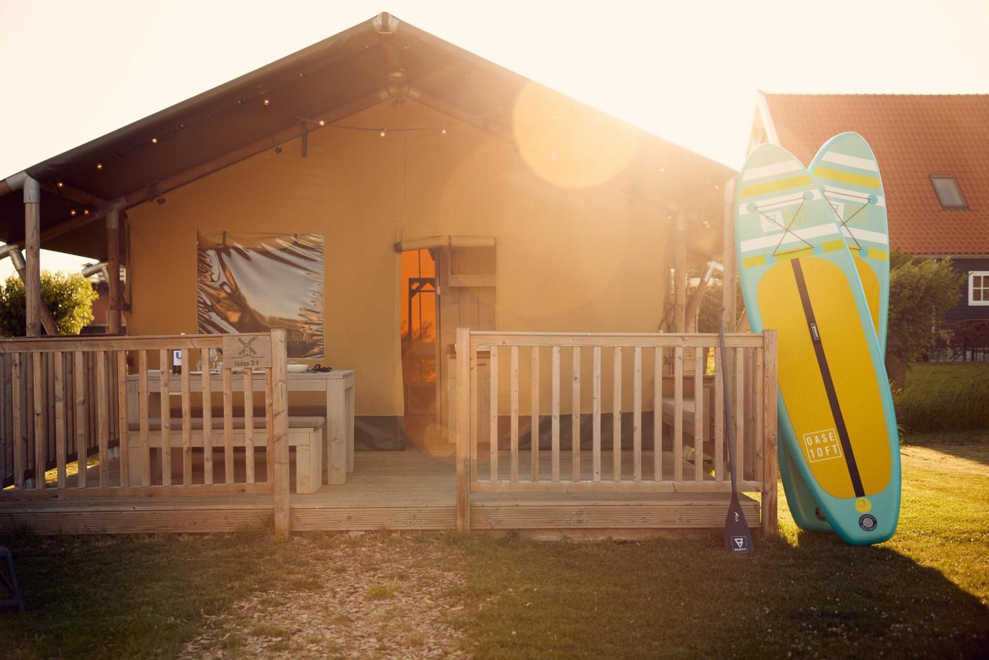 Dutchen Erfgoedpark De Hoop Glamping 호텔 Uitgeest 외부 사진